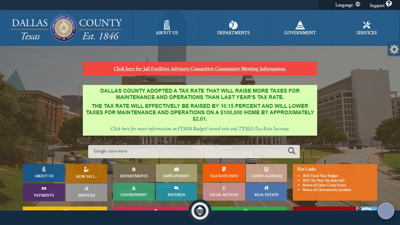 Dallas County Online Jail Search